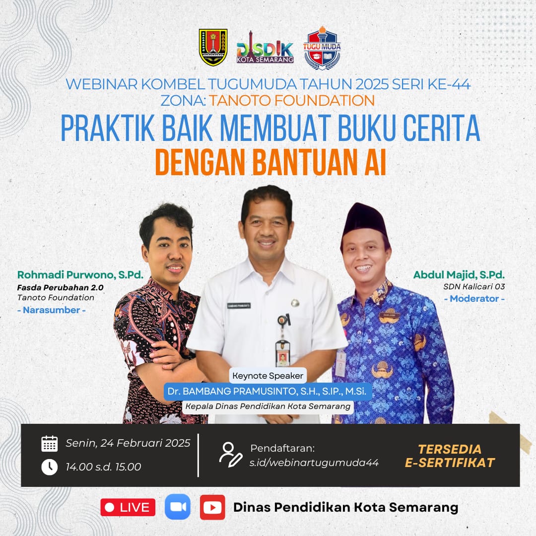 WEBINAR KOMUNITAS BELAJAR TUGUMUDA SERI KE-44